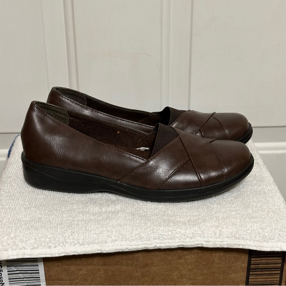 Aerocushion Ultimate Comfort Memory Foam Shoes Women's‎ Size 8.5 Sophie Brown